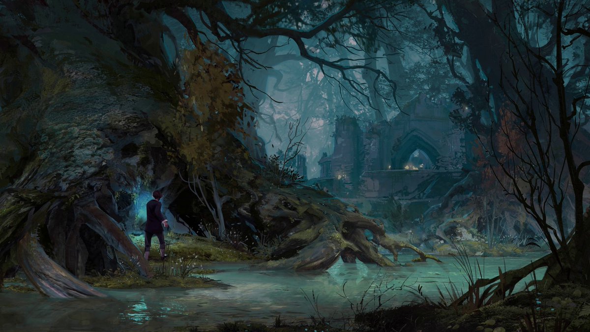 HogLegacy_ES's tweet photo. Profundos bosques y ruinas olvidadas.
#HogwartsLegacy https://t.co/oGBPn7oGCE