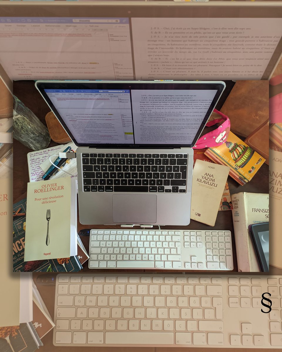 EverestKitap's tweet photo. #EditörünMasası'nda bugün: İspanyolca ve Fransızca editörümüz Esin İleri'nin masasında Simone de Beauvoir ve Norah Lange kitapları var.

#EverestYayınları #EditörünMasası https://t.co/a1NTfC6dGF