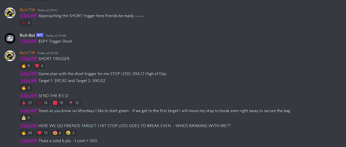 TradingWarz's tweet photo. $SPY took a while but finally got our winning trade

Went short using our line in the sand short at 391.45 and hit first target for about 6 pts

1 cont = $300
10 cont = $3000

I have a runner SHORT left on in case we crash today 

Love starting the week green - see my commentary https://t.co/ZFn23VXWkV