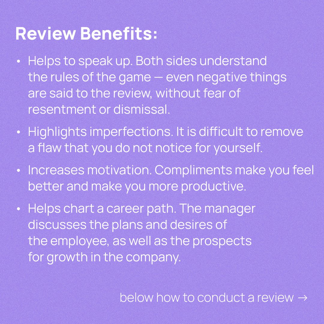 weeeknet's tweet photo. Not everyone knows how to highlight the shortcomings of employees constructively - without offending and helping the team work better.⁣⁣⠀
⁣⁣⠀
For such cases, there is a review. More details in the cards. https://t.co/5JUHL4zK9a