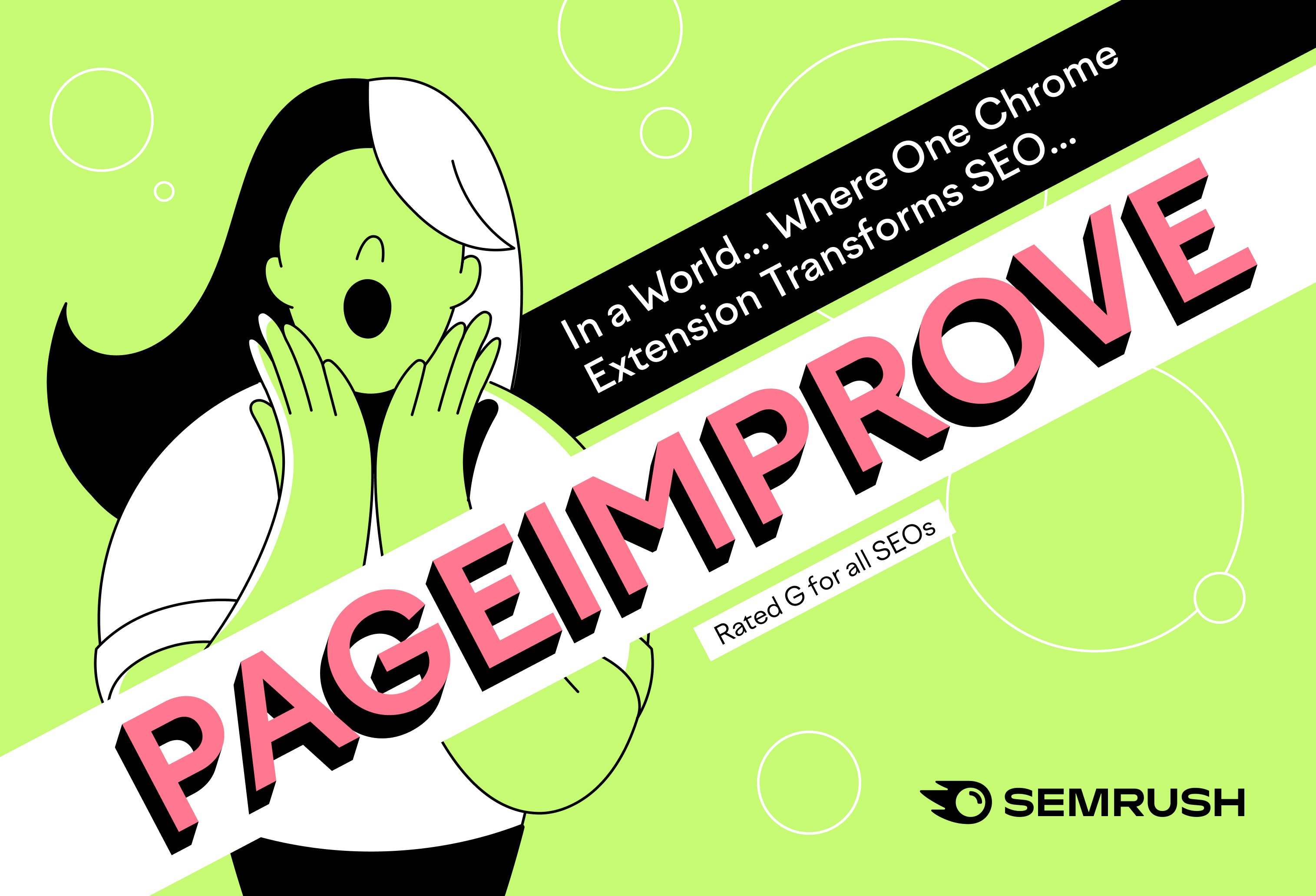 Semrush on X Now showing the Chrome extension that changes the website optimization experience PageImprove is the feature it stars YOU Optimize on page elements without having to involve site