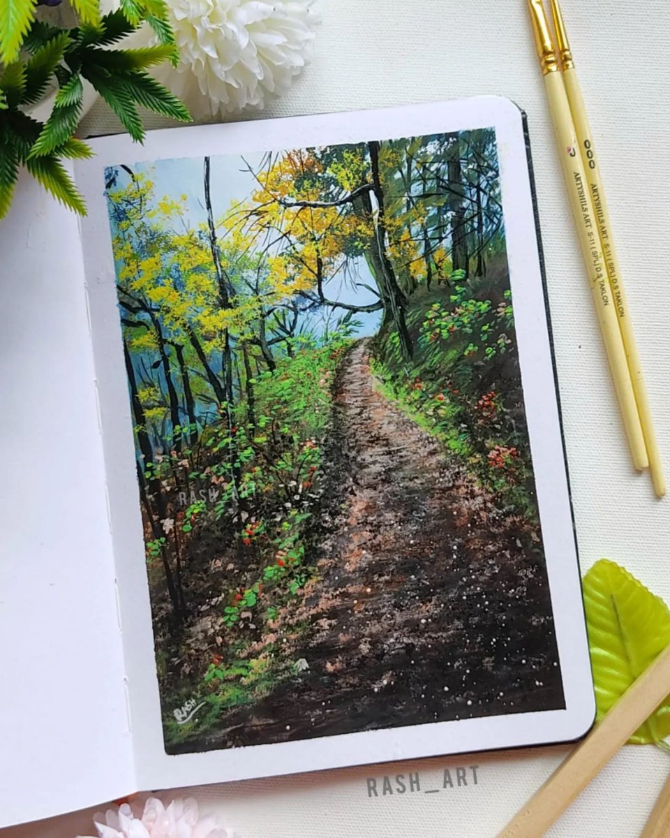 menorahcreatif's tweet photo. Done on @menorah_in 180gsm mixed media sketchbook.
Done by @r.a.s.h_a.r.t
.
.
.
#menorahstationery #menorahsketchbook #menorah
.
.
.
#menorah #trees #acrylicpaintings #acrylicart #acryliclandscape #acrylictutorial #sunsetpainting #treepainting #artworkpromotion https://t.co/wVPXKWye3J