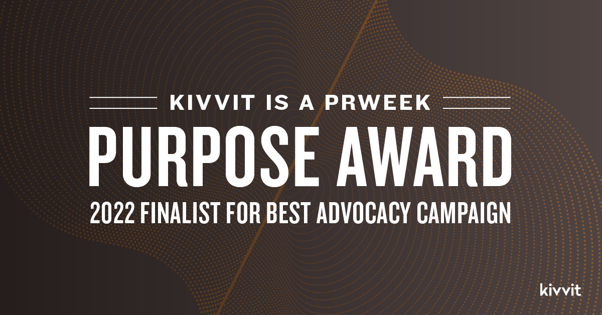 TeamAvoq's tweet photo. Proud to share that our work with @NYDisabilityAdv has been recognized as a finalist in the Best Advocacy category at this year’s #PRWeekPurposeAwards! https://t.co/oAe7Pfmyv0 https://t.co/1hbrIchtRz
