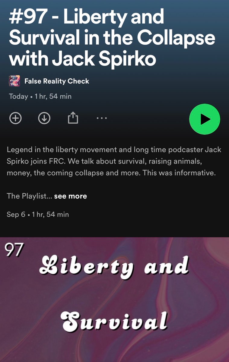 frcpod's tweet photo. Howdy y’all! FRC #97 is out now! Long time podcaster and liberty movement legend Jack Spirko of the @TheSurvivalPodc joins us for a conversation on survival, raising animals, the coming collapse and more. Hope y’all enjoy. So much love and appreciation to you all! ❤️ https://t.co/sQtD5uYrmD