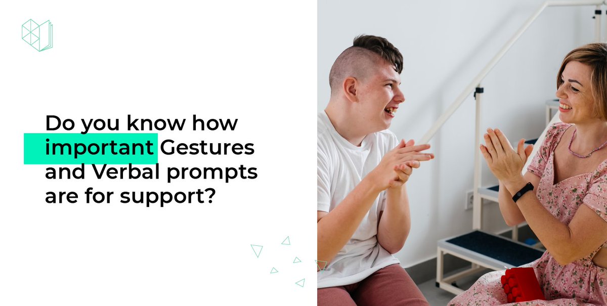 Mydodad's tweet photo. Gestural prompts are precursors to verbal prompts and can effectively enable a person to maintain a higher degree of independence. Tell us about how you use these types of support to help a person achieve their ADLs? We would love to read your experience. https://t.co/zkNA21VAyf