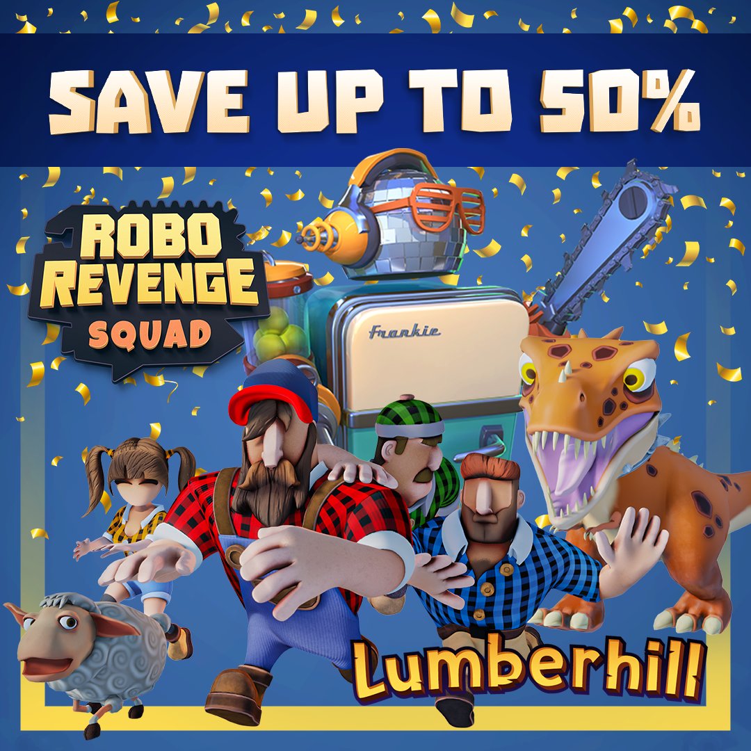 Lumberjacks! Are you based in the US or Canada (NOA regions) and already own a game from All in! Games or Mill Games? Now you can save up to 50% on Lumberhill thanks to our latest deal! 

See more ➡️ bit.ly/3qhcyWc