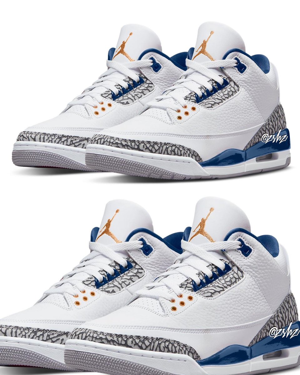 zSneakerHeadz's tweet photo. “Wizards PE” Air Jordan 3 releasing Summer 2023. 🧙🏿‍♂️🪄 https://t.co/Mktg37t1PC