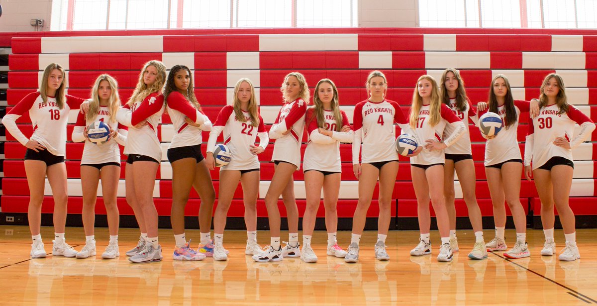 BSMVolleyball's tweet photo. Meet your 2022 Varsity Red Knights https://t.co/HtQZfDssod
