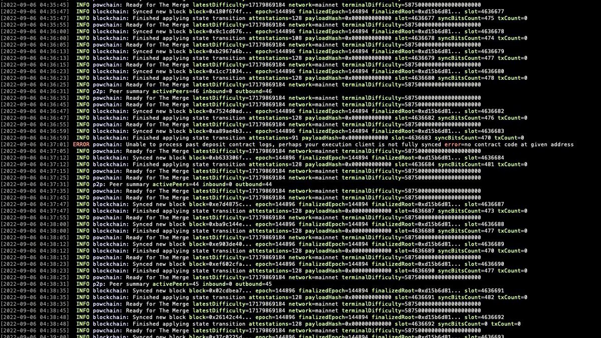 The Bellatrix upgrade is now complete.

Next stop: the Merge.