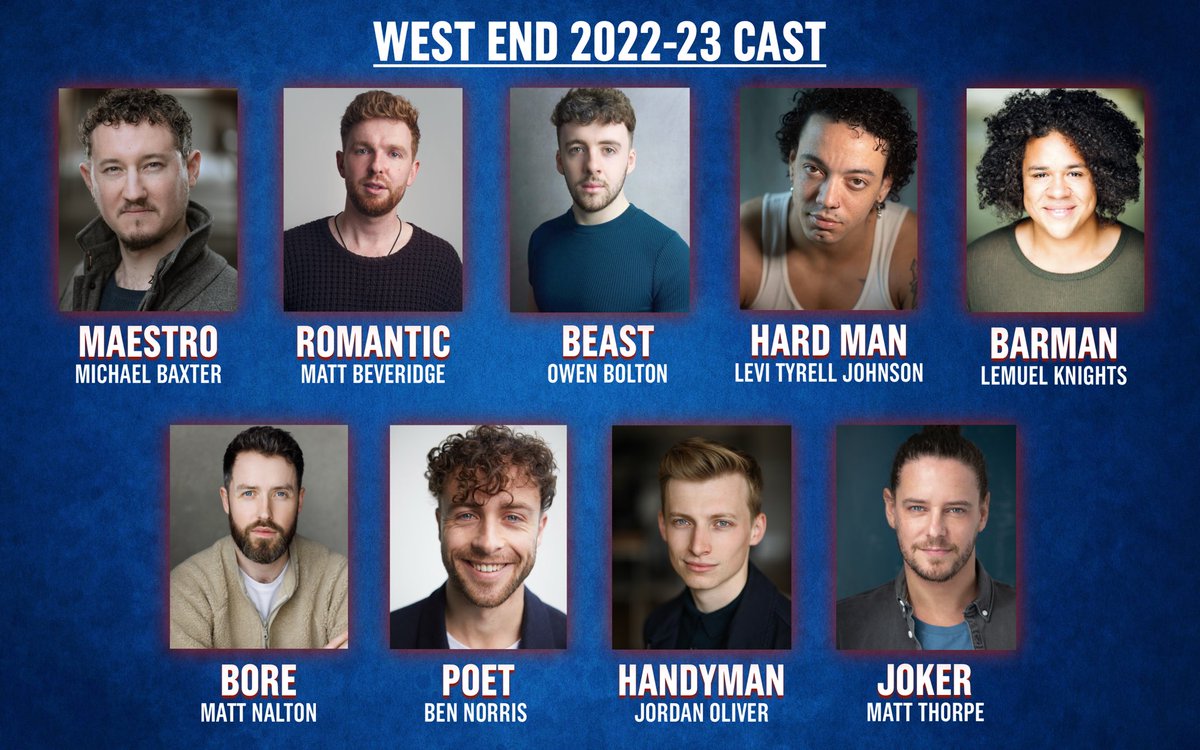choirofman's tweet image. The wait is finally over... Introducing our 2022-23 West End Cast of The Choir of Man!!! 😆🍻 #CastAnnouncement #WestEnd #ChoirofMan 

@theartstheatre