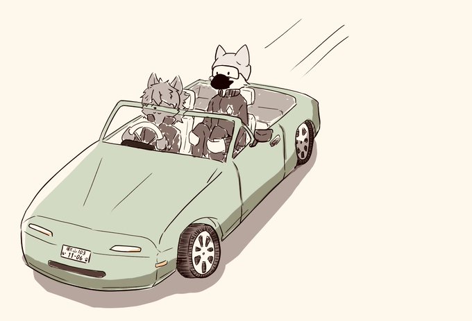 オープンカーのtwitterイラスト検索結果