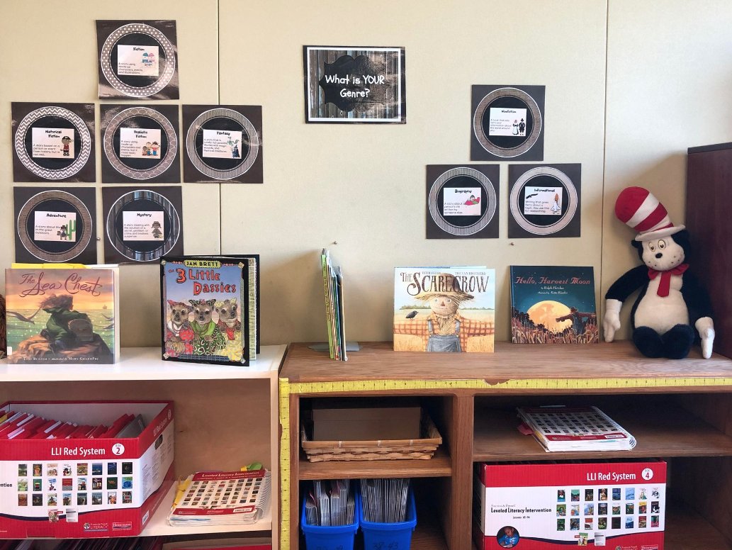 Welcome back to all staff and students <a href="/CopperHillES/">Copper Hill</a>! Mrs. Cook's Reading Place is ready for you.