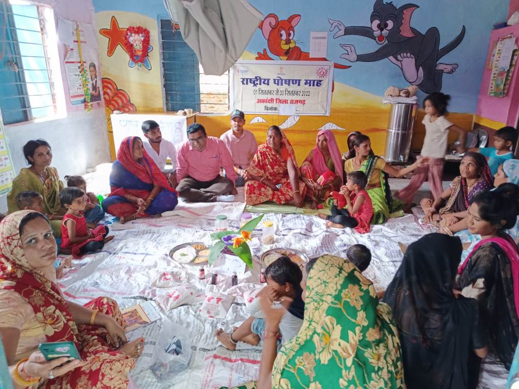 collectorrajga1's tweet photo. पोषण माह अंतर्गत
राजगढ ब्लॉक में मोतीपुरा, वीरेंद्र पूरा कालीतलाई पंचायतों में पोषण जागरूकता की गतिविधियां आयोजित की गईं !!
@mp_wcdmp https://t.co/FlYGGIUlb7