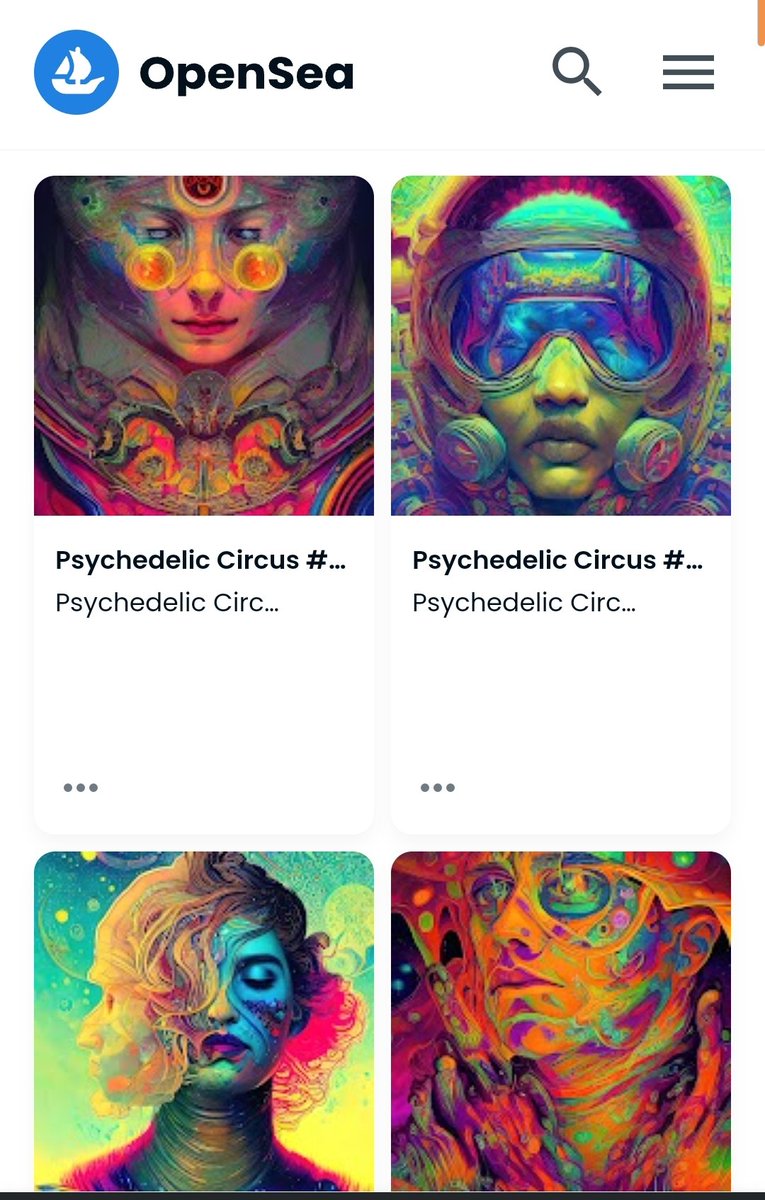 Crypto_Darek's tweet photo. @k1ngkurr1e @psychcircusNFT I snapped few also... Art is next level 🙏 
If somone ask what is feels like do psychedelics? Well that's how it feels like 😂
 #nft #psycircus #psychedelic #dmt https://t.co/OE6jnpx9gy