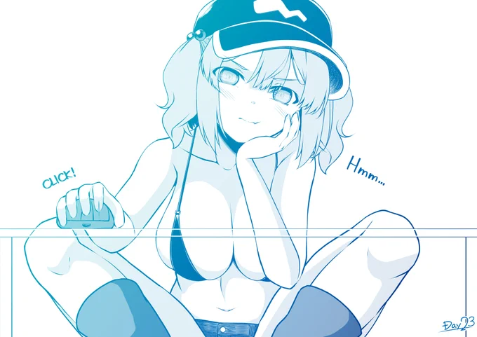 #100日チャレンジ
23日目のにとりさんです。お値段以上。 