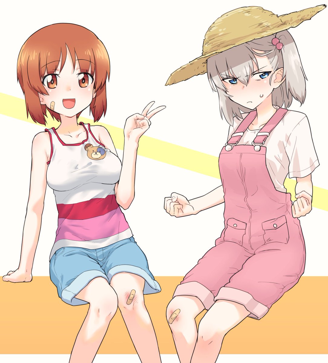 西住みほ 「みぽりんも 」|monolithのイラスト