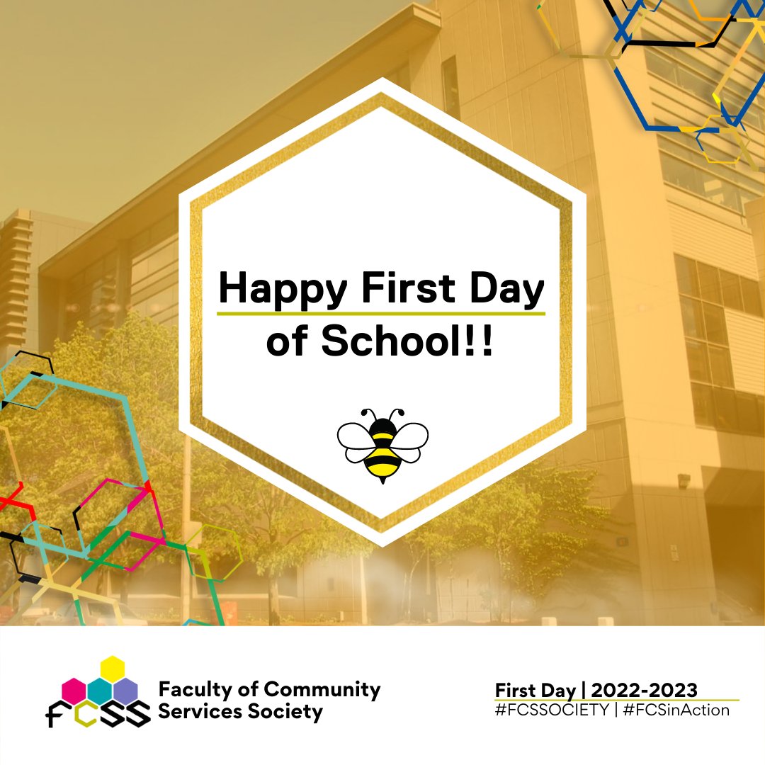 fcssonline's tweet photo. Happy First Day of Classes Community Services undergraduate members!
💛💚
We hope all students have a highly successful first 6 weeks of school!
________________
#FCSSOCIETY #FCSinAction
@fcstorontomet https://t.co/XVOpcUGaun