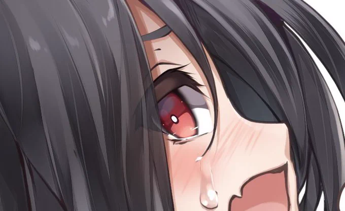 #このタグを見た人は自分の絵柄の目部分を見せる

キラキラ感は抑えめで。 