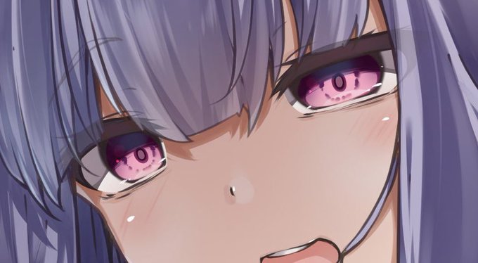 #このタグを見た人は自分の絵柄の目部分を見せる

キラキラ感は抑えめで。 