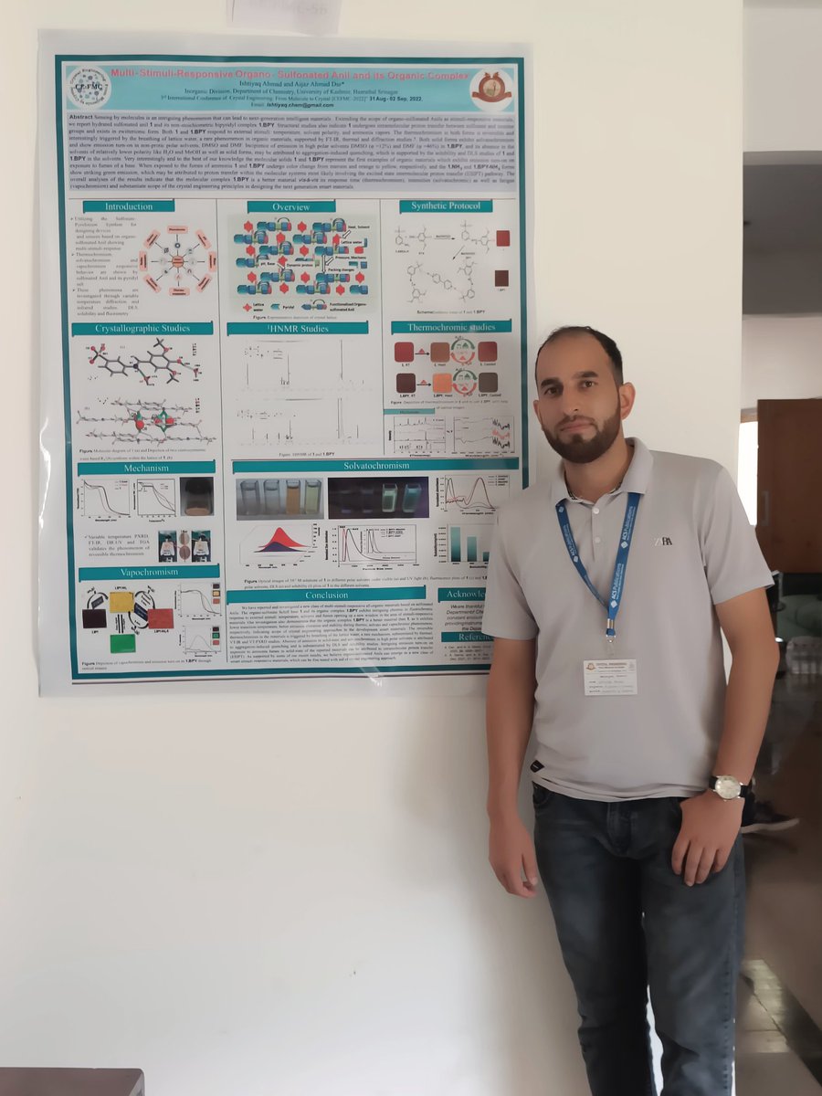 ishtiyaq1993's tweet photo. It was my pleasure to represent my research group at the @3rdcefmckashmir.Some great intellectuals and some great science.Thanks to @cmallareddy and @aijazpapers for organizing such a great event.And thanks to the participants for giving us the opportunity to host you at Kashmir. https://t.co/ed8vQ4gngO