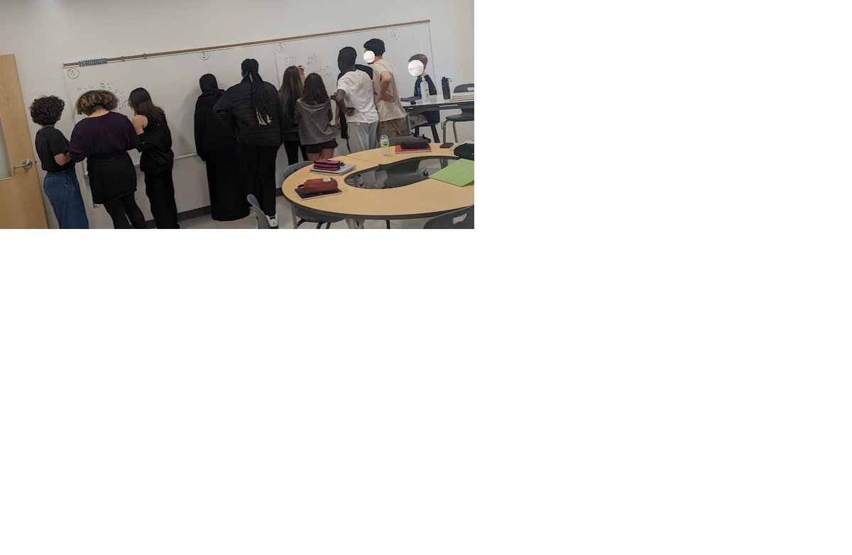 1r journée du cours chaque élève de #MCR3U <a href="/PierredeBlois/">École secondaire publique Pierre-de-Blois</a> <a href="/MonCepeo/">CEPEO</a>  échange une poignée de mains avec les autres, puis en groupe de 3, ils cherchent le nombre total de poignées de mains échangées en utilisant #thinkingclassroom <a href="/pgliljedahl/">Peter Liljedahl</a>. Concepts de  #MPM2D #MFM2P revisités