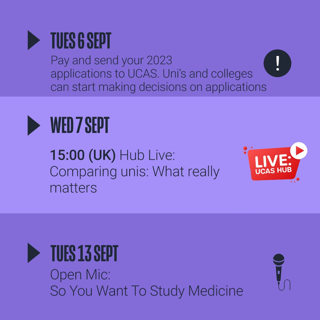 UCAS tweet media