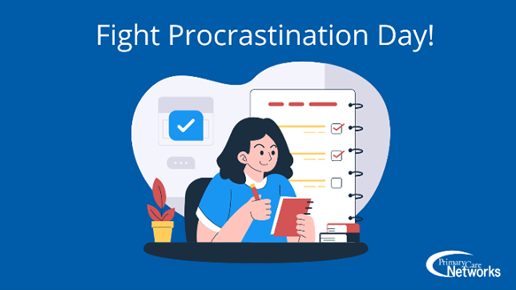 PrimaryWolf's tweet image. It’s #FightProcrastinationDay! As you make your to-do list, remember to add any medical appointments or exams you have been putting off. Regular and timely visits to your doctor can help you stay on top of your health. #ABHealth
