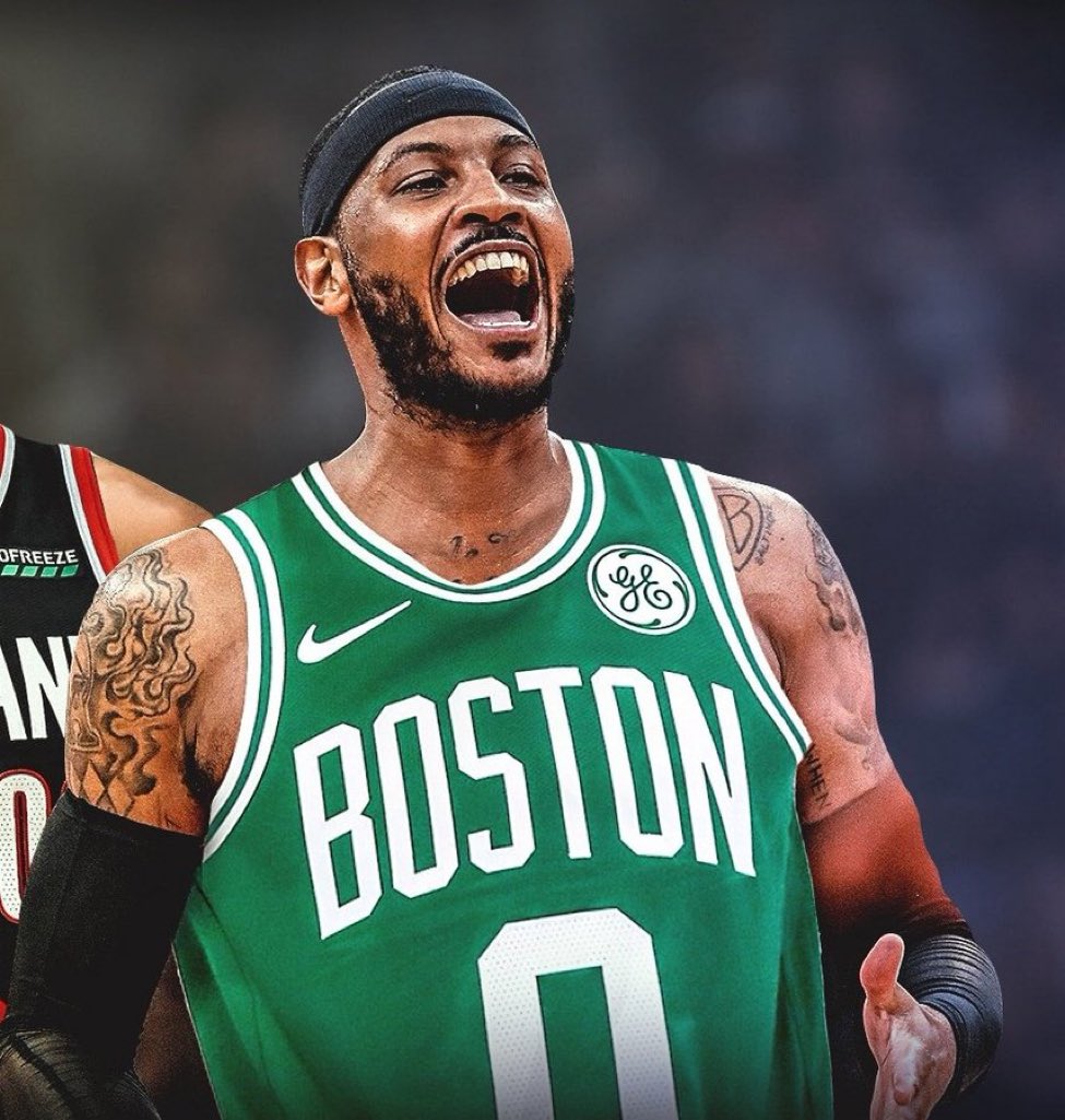 RTNBA's tweet photo. Carmelo Anthony to the Celtics is ‘starting to gain traction’ since Danilo Gallinari suffered a torn ACL, per @GwashburnGlobe https://t.co/hg6G6497ZI
