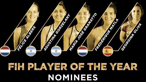 AndresPando_'s tweet photo. Tres Leonas aparecen como candidatas a los premios de la FIH para esta temporada: Agus Gorzelany, Majo Granatto y Belén Succi. Hay tiempo hasta el 30 para votarlas. Y a principios de octubre anuncian las ganadoras. Las tres se lo merecen. #HockeyStarsAwards https://t.co/Oiadlff98f