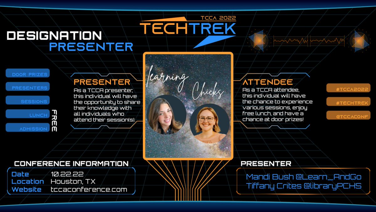Learn_AndGo's tweet image. Join us at TCCA as we talk about 1:1 Classroom Management!🌟
@libraryPCHS @tccaconf

 #TCCA2022 #TechTrek2022