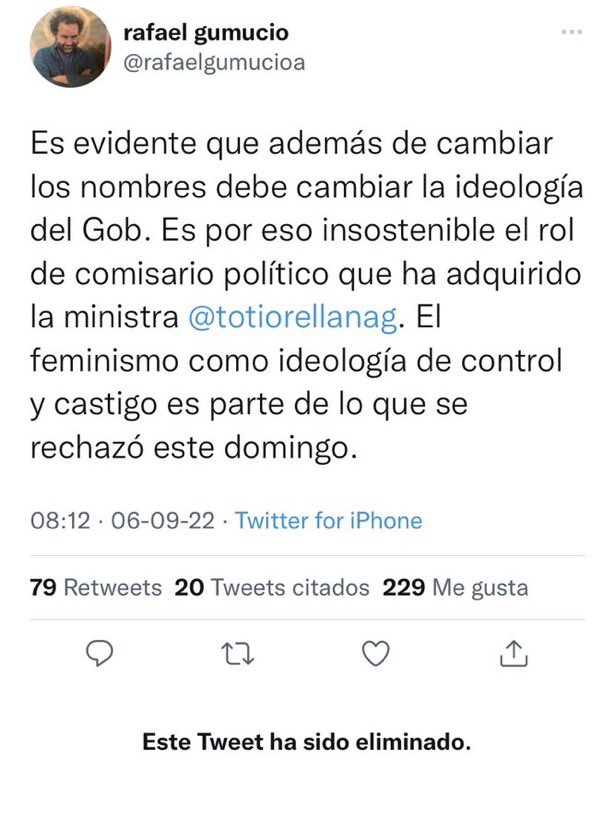 Bárbara Sepúlveda Hales tweet media