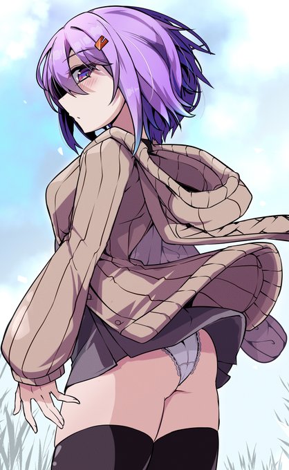 雫ちゃんのお尻はかわいいねかわいいね☺ 