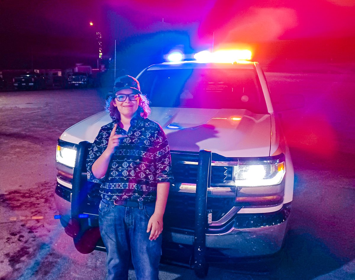 BuffaloCountySO's tweet photo. While at the Pleasanton rodeo, Deputy Frazho was approached by several youth inquiring about a career in law enforcement.  These are some of the moments in law enforcement that we value.
9093 https://t.co/x3eEbCYOgT