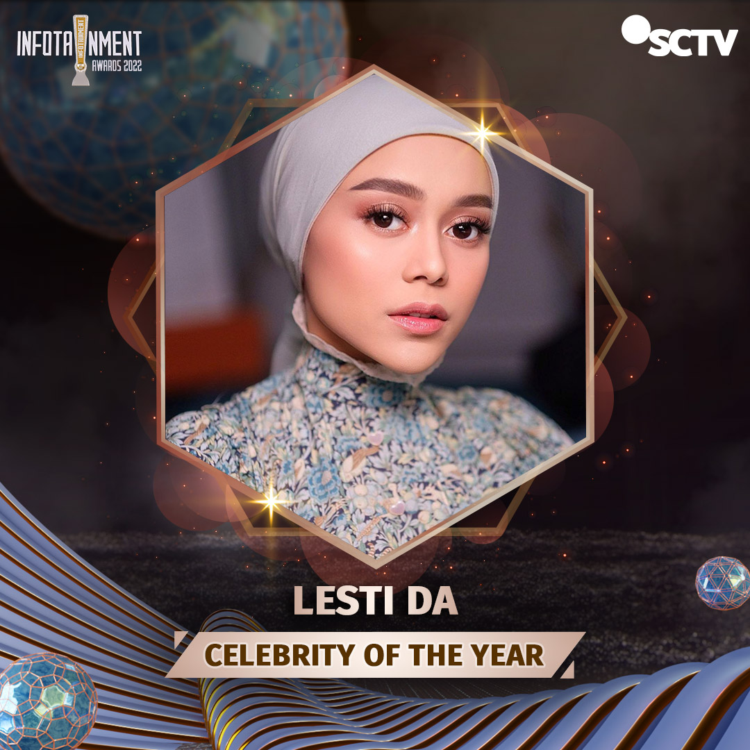 Dukung Lesti DA untuk memenangkan Kategori CELEBRITY OF THE YEAR di Twitter dengan cara like foto berikut! Cek syarat &amp; ketentuan di slide berikutnya, ya! 

#IAK #InfotainmentAwards2022 #SCTVSpesial #IA2022Lesti