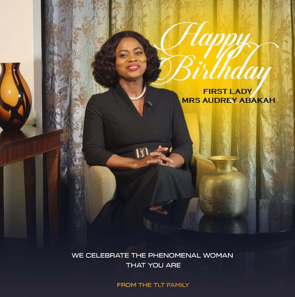 ICGCNungua's tweet photo. Happy Birthday First Lady Mrs. Audrey Abakah🎉🎉🎉

Today, in addition to celebrating the phenomenal person that you are, we pray for your happiness, health and prosperity in life.

May the goodness of God continue to run after you.

We love you💕💕💕 https://t.co/4kbmDA7bzL