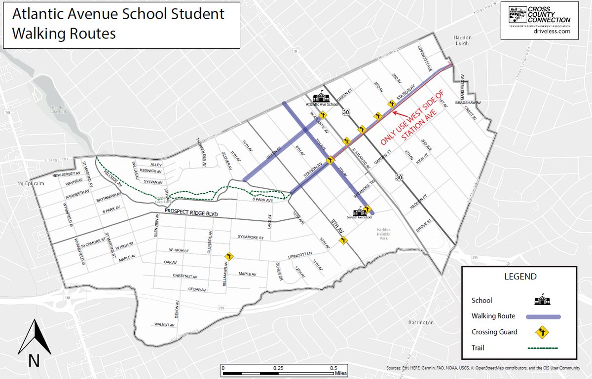 With public schools starting on Thursday we wanted to remind everyone of the walking routes. Please make sure your kids use the odd side of Station Ave so they can be crossed by guards. If your kids are on the even side of Station Ave our guards will be unable to reach them.