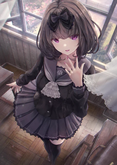 せんせ...?せんせ...?わたくしとおもしろいことしましょ...? 