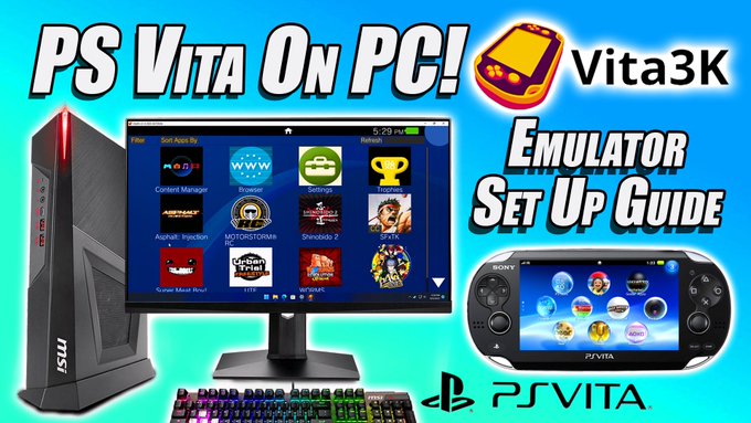 Pc用エミュレーター Playstation Vitaエミュレーターvita3k紹介