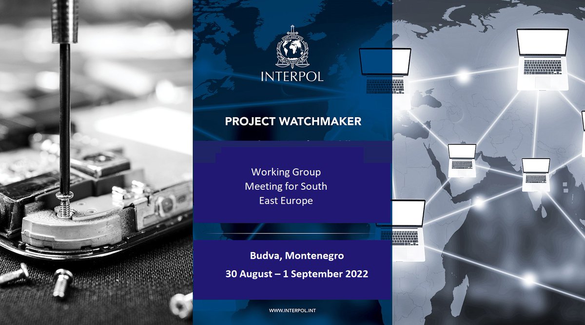 6 Southeast European countries participated in a Project Watchmaker meeting to prevent 🛑 &amp; respond⛑️ to chemical or explosive attacks &amp; threats by collecting, analysing &amp; sharing intelligence on bomb-makers💣, devices, materials &amp; networks.
Participating countries: 🇦🇱🇧🇦🇭🇷🇲🇪🇲🇰🇸🇮