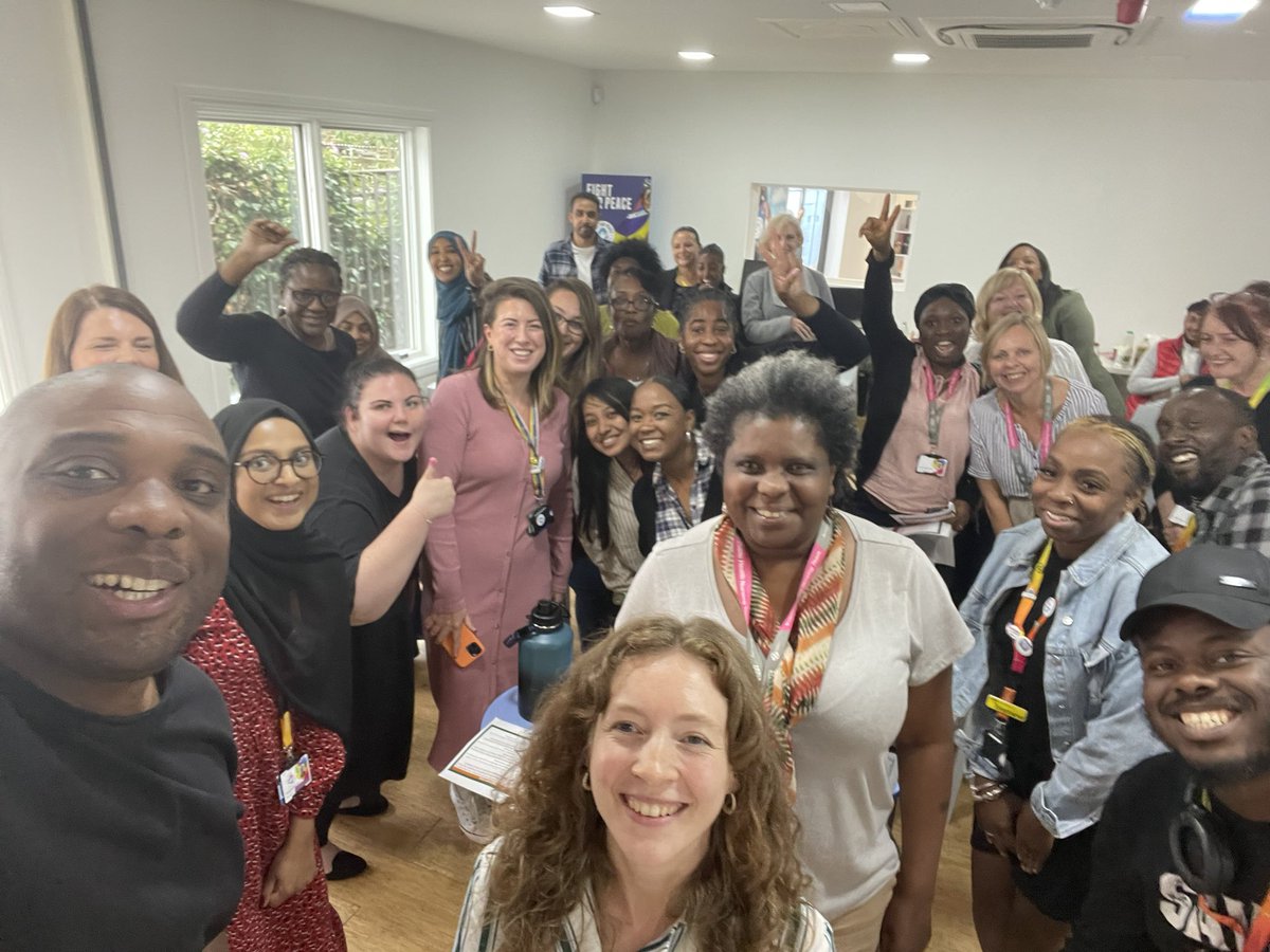 benlindsayOBE's tweet photo. Excellent @PowerTheFightUK training day for health and well-being professionals in the borough of Newham on cultural sensitivity. Fantastic group. https://t.co/L5tFQX3cam
