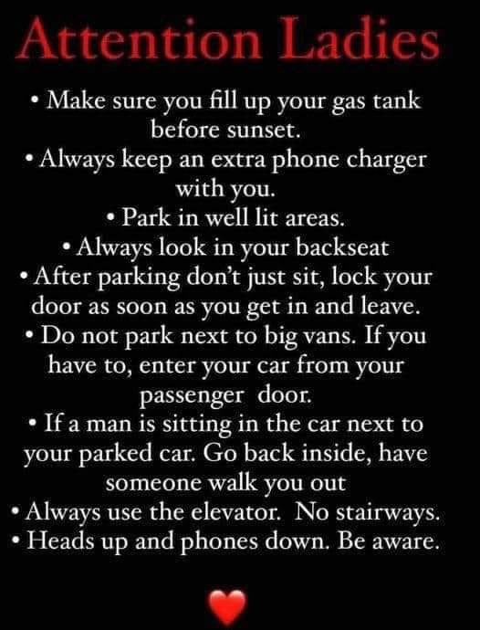 we have to look out for each other always, especially at after hours 💚 (this also goes for men too bc we want everyone to be safe)