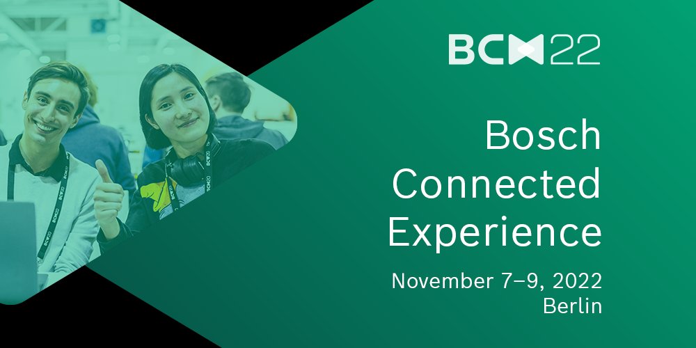Are you up for some fun and excitement? 👨‍💻👩‍💻 We got you! Join us at #BCX22, Europe’s largest #IoT hackathon, taking place on November 7–9, 2022 in Berlin. 
Save your spot now ➡️ bit.ly/3RoweDC