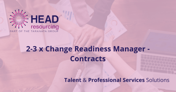 GraemeAtHead's tweet photo. *** MORE NEW CONTRACTS ***
2-3 x Change Readiness Analyst / Manager - #Contracts, £300 per day - #Edinburgh #FinancialServices #ChangeManager

Large Edinburgh based Client continues continues to grow their team and requires experienced Change Analyst/... https://t.co/oqTyBnV4tO https://t.co/tkICpts6CK