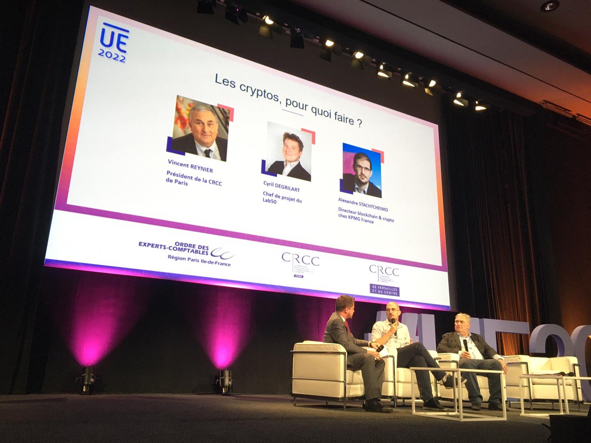 🚀 Planète crypto : la Grande Conférence du Lab50 aux #UE

Comment comprendre le monde des #cryptos ? Quels impacts sur le monde comptable ? Toutes vos réponses maintenant !