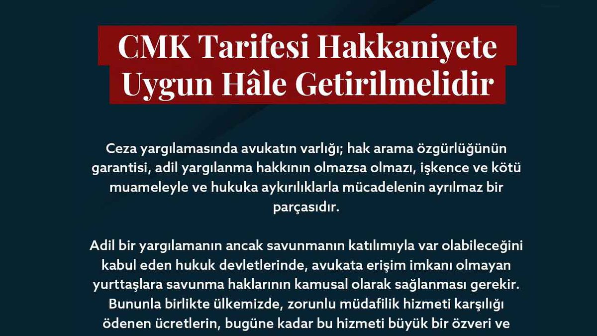 IstanbulMilat's tweet photo. Baro Başkanlarından CMK Ücretleri için kademeli eylem kararı: Sakarya Barosu Başkanı Av. İlknur Ebiz Yıldız, Ankara’da düzenlenen 47. Baro Başkanları Toplantısı’na katıldı. Baro Başkanları toplantıda CMK Ücret Tarifesi’ni değerlendirdi. Başkanlar, CMK… https://t.co/VbIiPXtS3r https://t.co/o4p36REtJZ