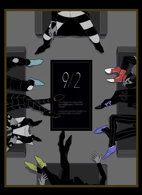 9/6は黒の日らしいね黒っぽい絵ならたくさんあるよ 