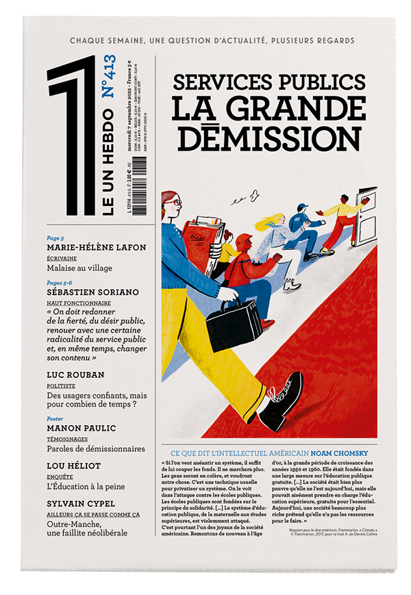 Le1hebdo's tweet photo. Le numéro 413 paru cette semaine
📰 En kiosque et librairie dès aujourd'hui
 → Pour s'abonner : https://t.co/BcYiMerGOv https://t.co/uSL3Guhaf5