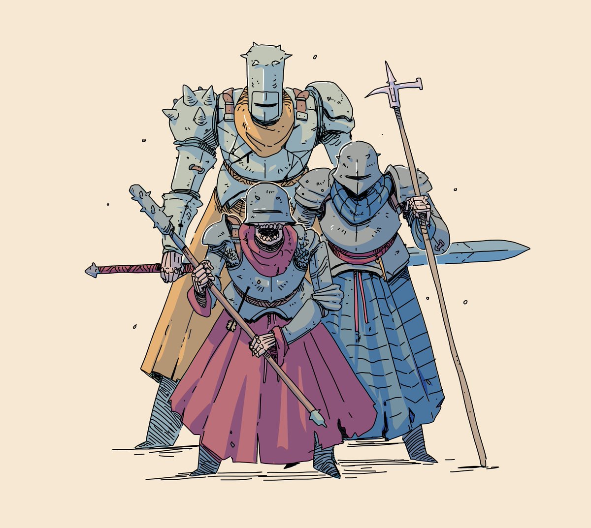 PanelPerDay's tweet photo. Skeleton Warriors https://t.co/fHEXncrx70