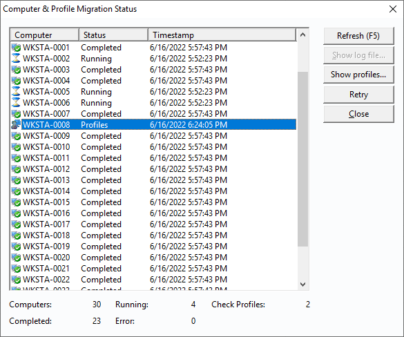 SysManage's tweet photo. CopyRight2 build 571 extends the domain migration abilities and introduces the new Computer and Profile Migration job type. Use it to interactively migrate computers and local user profiles between domains. Download the trial version now. #ActiveDirectory #IT #Sysadmin #Windows https://t.co/GAFtB7QXJO