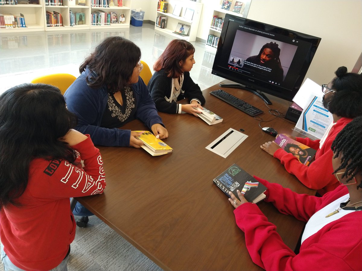 Jack Yates HS Library tweet media